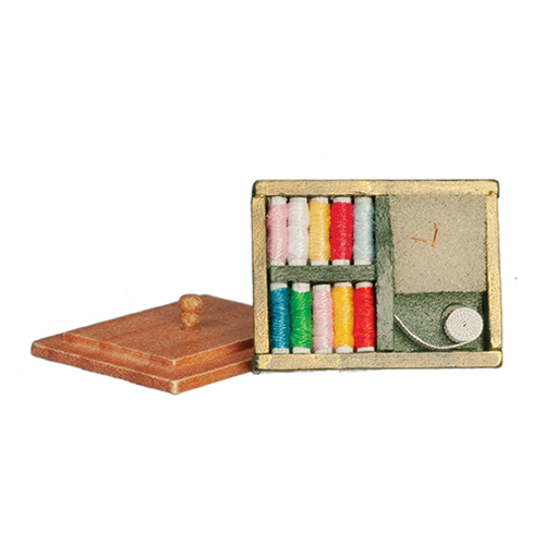 Sewing Box with  Thread